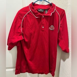 Antigua Ohio State Buckeyes Polo Men’s XL - Red